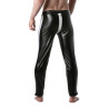 LEADER Pantalon avec Zip Brut Noir-Blanc